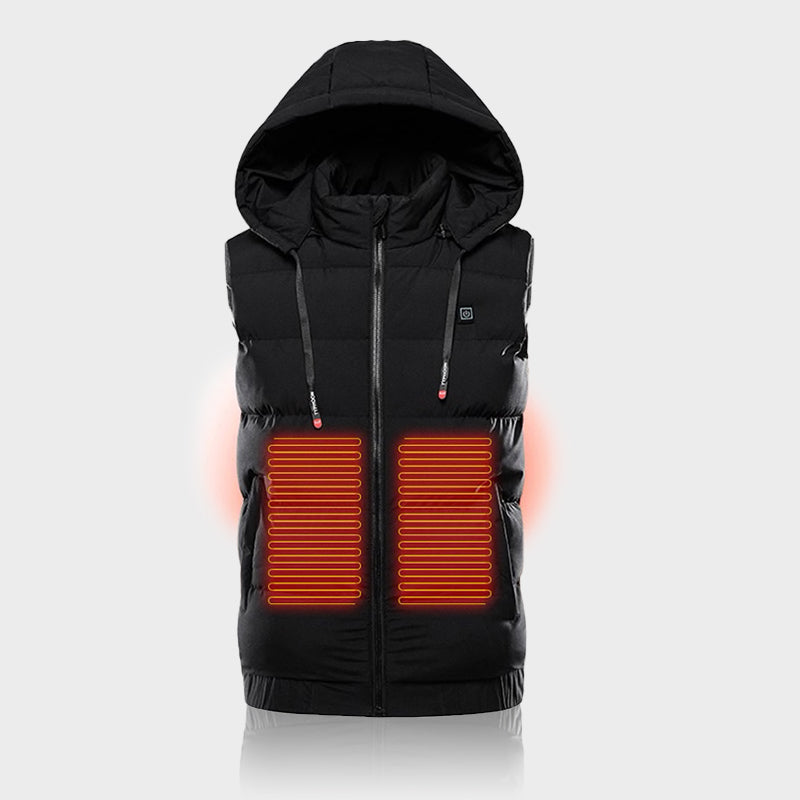 Gilet Chauffant Avec Capuche